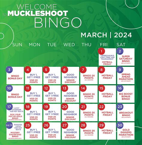 muckleshoot bingo schedule.